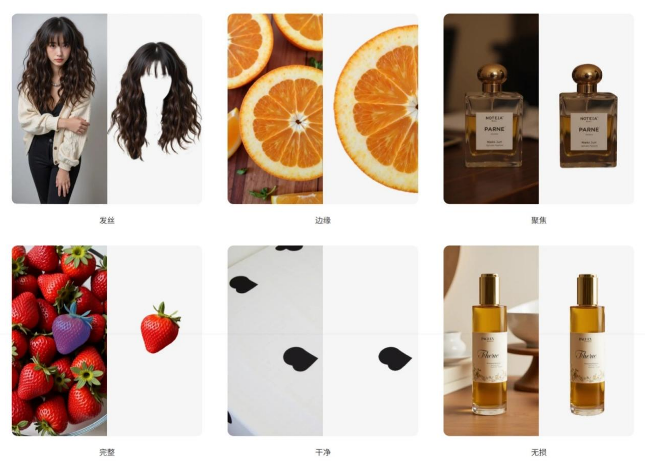 创自由AI可以帮我们精细抠图